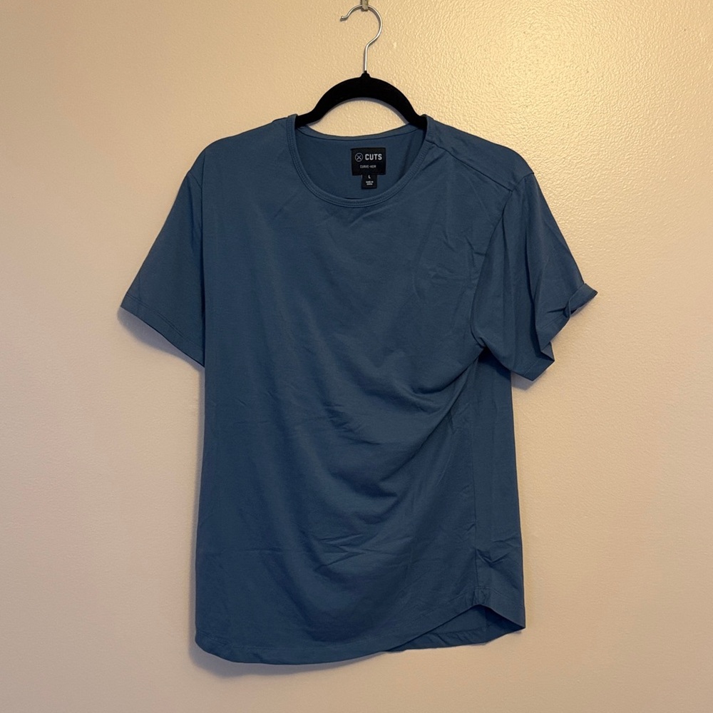 Cuts Clothing Essential Slate Blue Tee